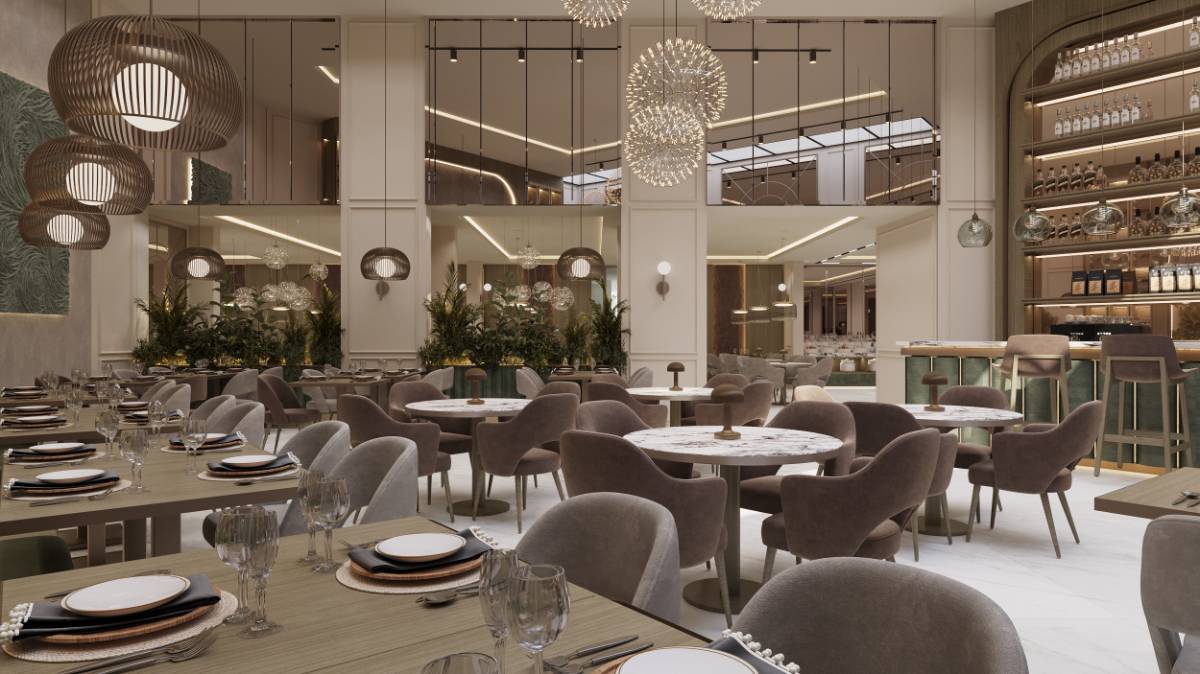 Restoran (doručak na bazi švedskog stola)